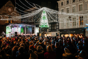 Shrewsbury Carols in The Square 