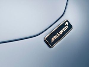 Supporting image for story: McLaren elevates Speedtail with 18-carat white gold badge