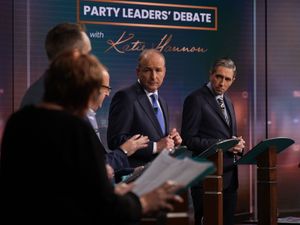 Supporting image for story: Fiery exchanges in the first televised leaders debate of Irish general election