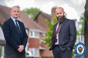 DC Dean Harper and DS Nigel Box who led the investigation