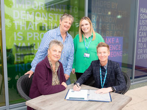 Supporting image for story: Hospital and charity pledge help for the ageing LGBTQ+ community