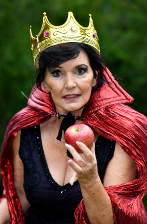 Maureen Nolan as Wicked Queen Cruella.