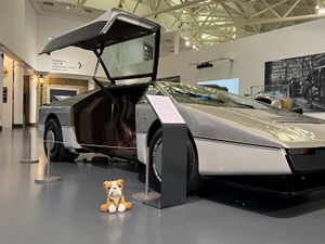 Supporting image for story: Aston Martin rebuilt in Bridgnorth to go on display at motor museum