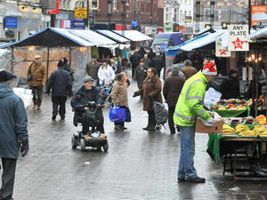 Supporting image for story: Tills ring as historic Walsall Market bucks trend