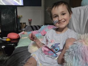Supporting image for story: Family thankful for kindness of public as number of birthday cards for brave Rowley Regis girl passes five thousand