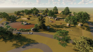 Concepts show upgraded habitats for the Park’s African elephants.