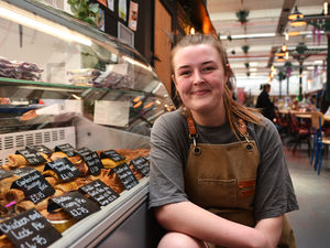 TELFORD COPYRIGHT Mike Sheridan - Laine Slaven of Laine's Deli. Traders at Wellington Market react to plans to regenerate the towns victorian era market hall on Friday, May 2, 2025.