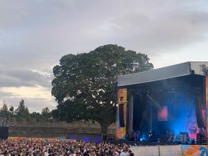Supergrass perform at Ludlow Castle