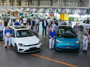 Supporting image for story: After 116 years, VW’s Zwickau plant switches from combustion engines to electric