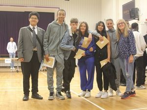 Supporting image for story: 'Tears of joy' as John Wilmott School pupils celebrate results 