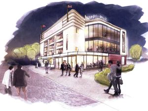 Supporting image for story: As it comes down, Dudley Hippodrome campaigners release images of what could have been