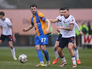 Supporting image for story: Shrewsbury 2 Bolton 3: Wanderers come from behind to beat Town