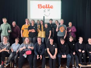 Supporting image for story: Pop star Belle inspires pupils on tour of schools 