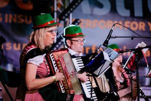 There was plenty of music throughout the two-day festival to complement the atmosphere