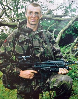 Ben Jones was injured while serving with the RAF