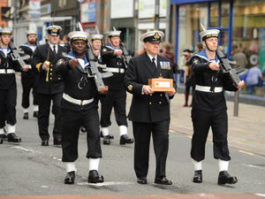 Supporting image for story: Royal Naval Reserve HMS Forward awarded Freedom of Wolverhampton - PICTURES and VIDEO