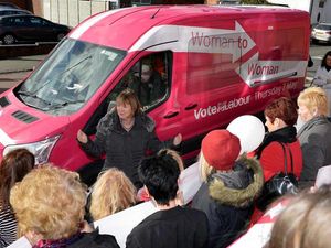 Supporting image for story: Government cuts have hit women hardest, says deputy Labour leader in pink visit to Black Country