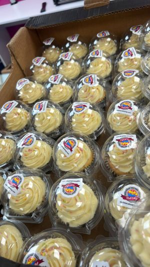 Tasty treats donated by The Eggless Cake Shop. 