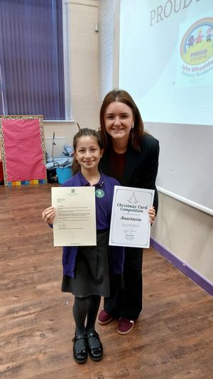 Leigh Ingham with Anastasia (2nd place)