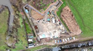 The Mooring Basin from above in December 2024