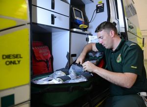 Paramedic Peter Bowles