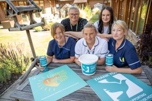 B&DWM & BWM - SGB-44585 - Nightgale House Hospice's team fundraising during its Longest Day campaign