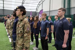 Telford College public uniformed services students.