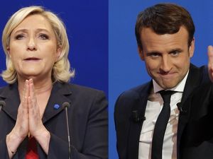 Supporting image for story: Head to head: Marine Le Pen v Emmanuel Macron
