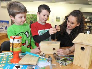 Supporting image for story: Bird feeder fun for families at Shrewsbury workshops