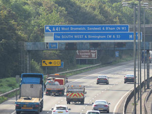 Supporting image for story: M5 roadworks: West Brom fans warned of major delays to The Hawthorns