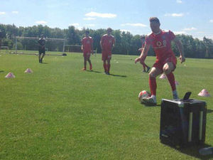 Supporting image for story: Walsall's Sam Mantom pulling all of the stops