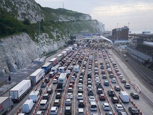 Supporting image for story: Large queues of holidaymakers and lorries at Port of Dover