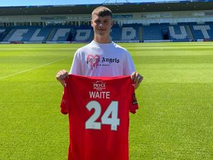 Supporting image for story: AFC Telford United boss Paul Carden delight at new boy James Waite's desire