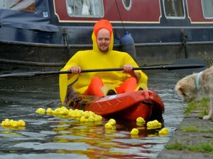 Supporting image for story: Black Country Duck Race makes a splash over the weekend