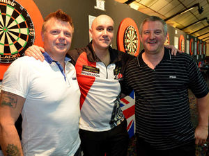Supporting image for story: Open darts event 'does it like the pros'