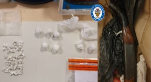 Police seized more than £235,000 worth of drugs and recovered 42 weapons, including a sawn-off shotgun