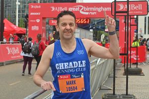 Cheadle runner, Mark Harrison, smashed the running event! Well done Mark
