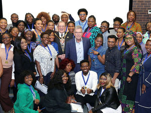 Supporting image for story: Nurses come together to mark international efforts at hospital