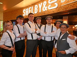 Supporting image for story: First look inside Peaky Blinders themed restaurant opening at Birmingham Airport