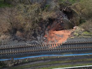 Severn Valley Railway in now in discussions with insurers over landslip. Photo: Severn Valley Railway