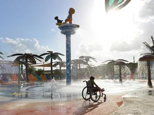 Supporting image for story: This new disability-friendly water park is the coolest thing you'll see today