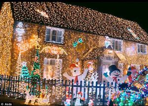 This scene greeted viewers on November 1 as Asda's latest Christmas advert was screened