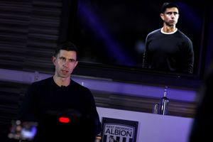 Eric Ramsay on his first day in charge at West Brom (Photo by Adam Fradgley/West Bromwich Albion FC via Getty Images)