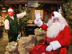 Supporting image for story: Designers race against clock to ensure Father Christmas is ready for visitors