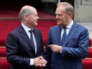 Supporting image for story: Polish and German governments meet to mend ties after six years of reserve