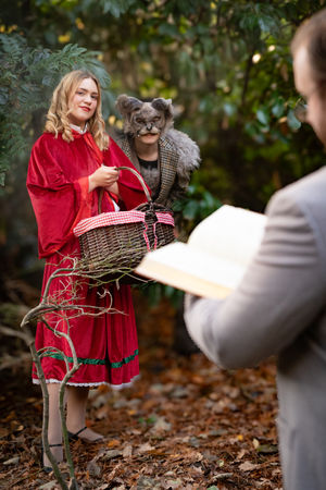Emma Davies as Little Red Riding Hood