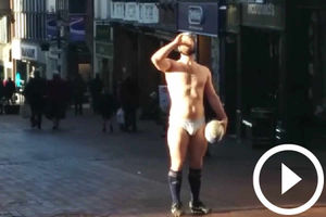 Supporting image for story: Poll: Shrewsbury pint and pants stunt sweeps the internet