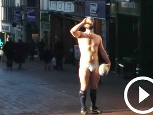 Supporting image for story: Poll: Shrewsbury pint and pants stunt sweeps the internet