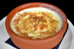 Just dessert – rice pudding