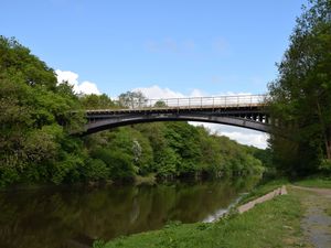 The Albert Edward Railway Bridge, Coalbrookdale. Photo: Hugh Llewelyn/Wikimedia Commons
